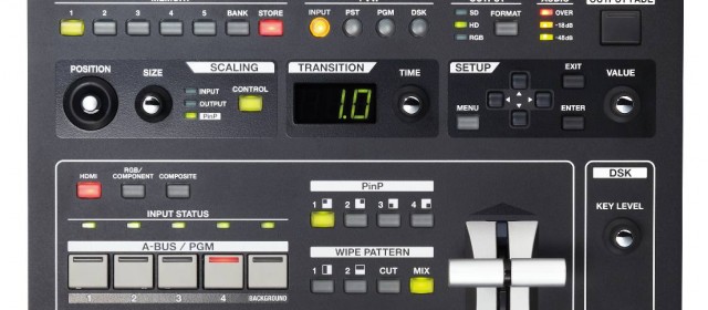 Nuevo video mixer Roland V-40HD